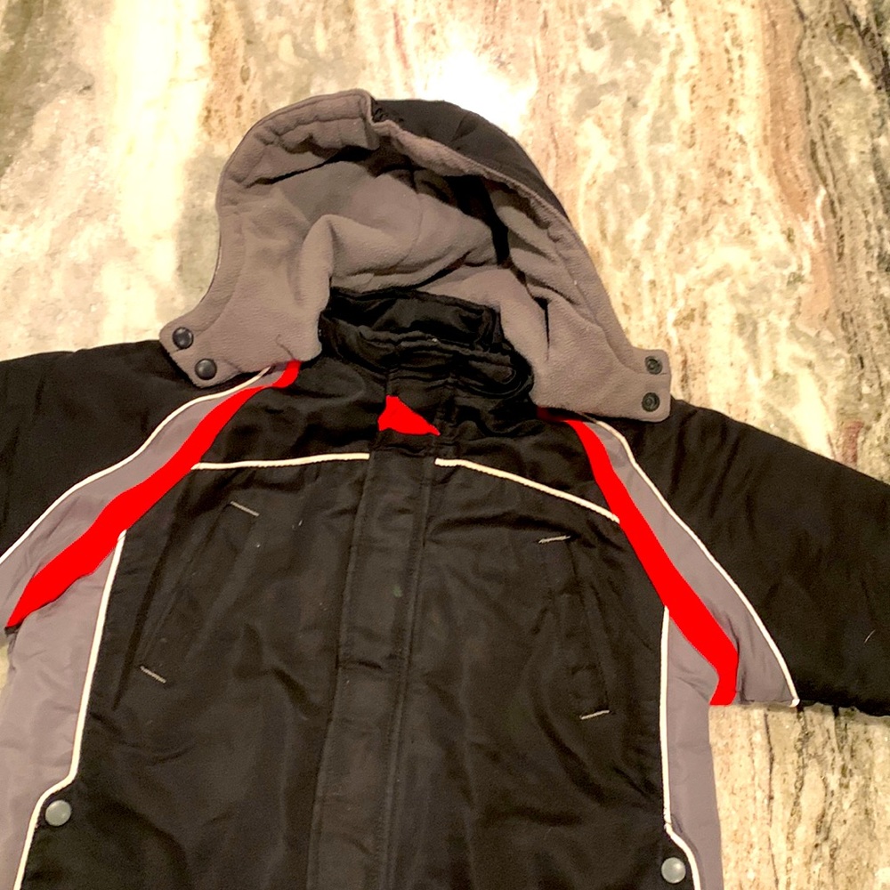 French Toast puffer coat